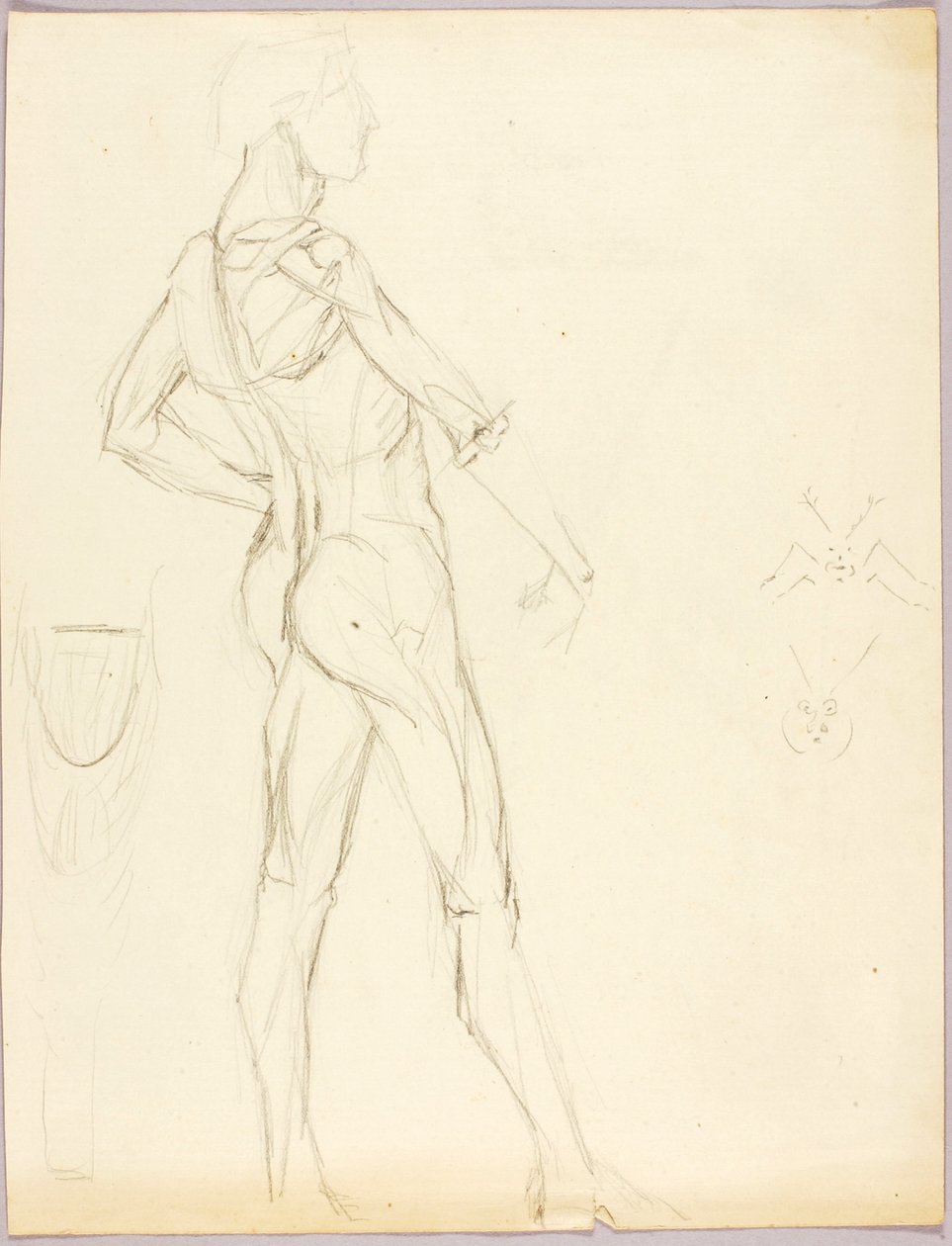 Étude anatomique - Solon H. Borglum