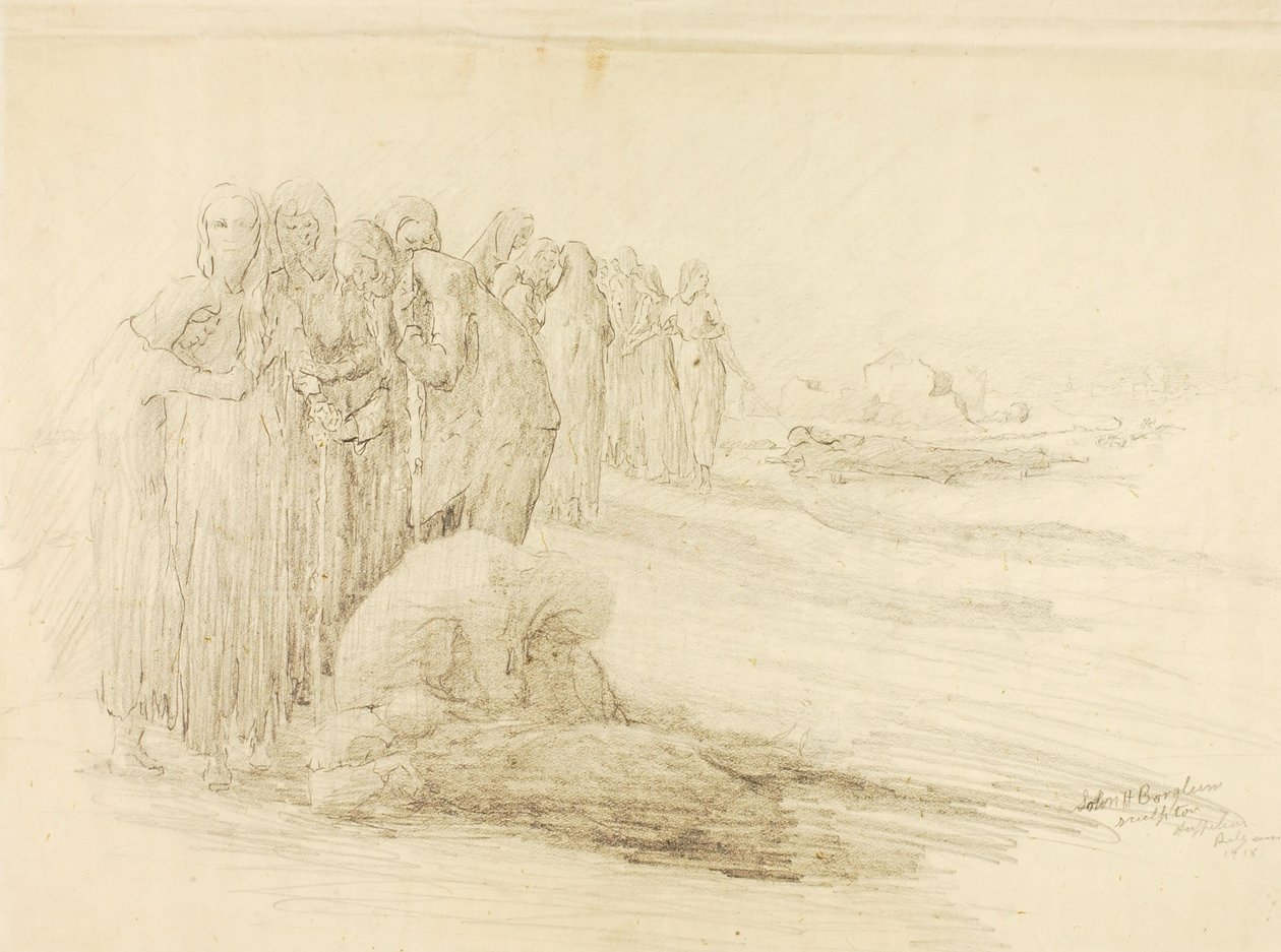 Deuil - Solon H. Borglum