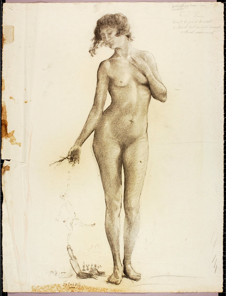 Nude, Printemps - Solon H. Borglum