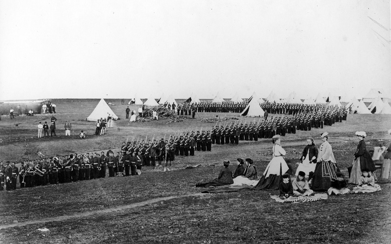 Marche en route dans la région de Port Elizabeth, Afrique du Sud, vers 1880 - South African Photographer
