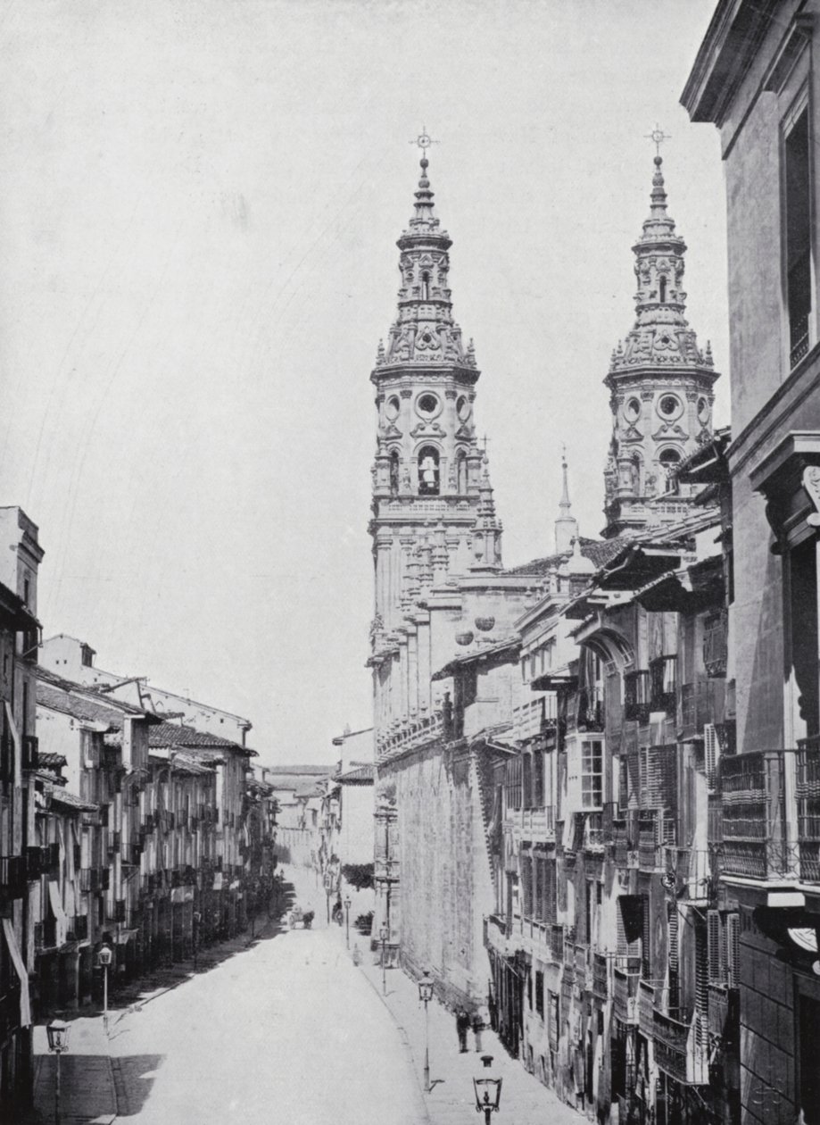 Calle Del Mercado, Logrono (photo n/b) - Spanish Photographer