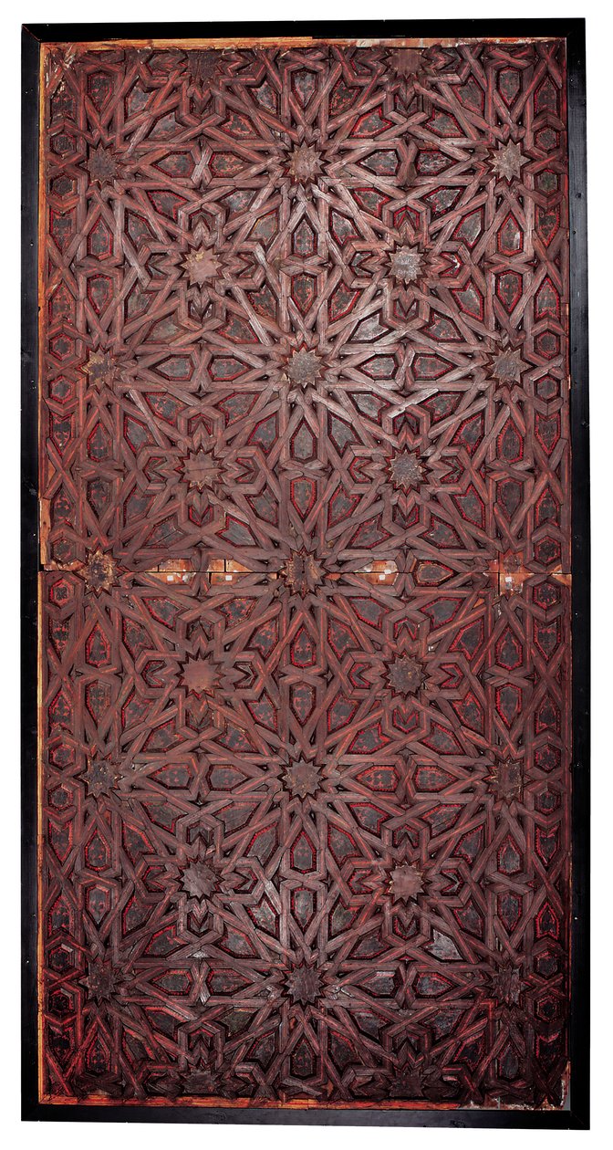Plafond géométrique mudéjar, sud de l