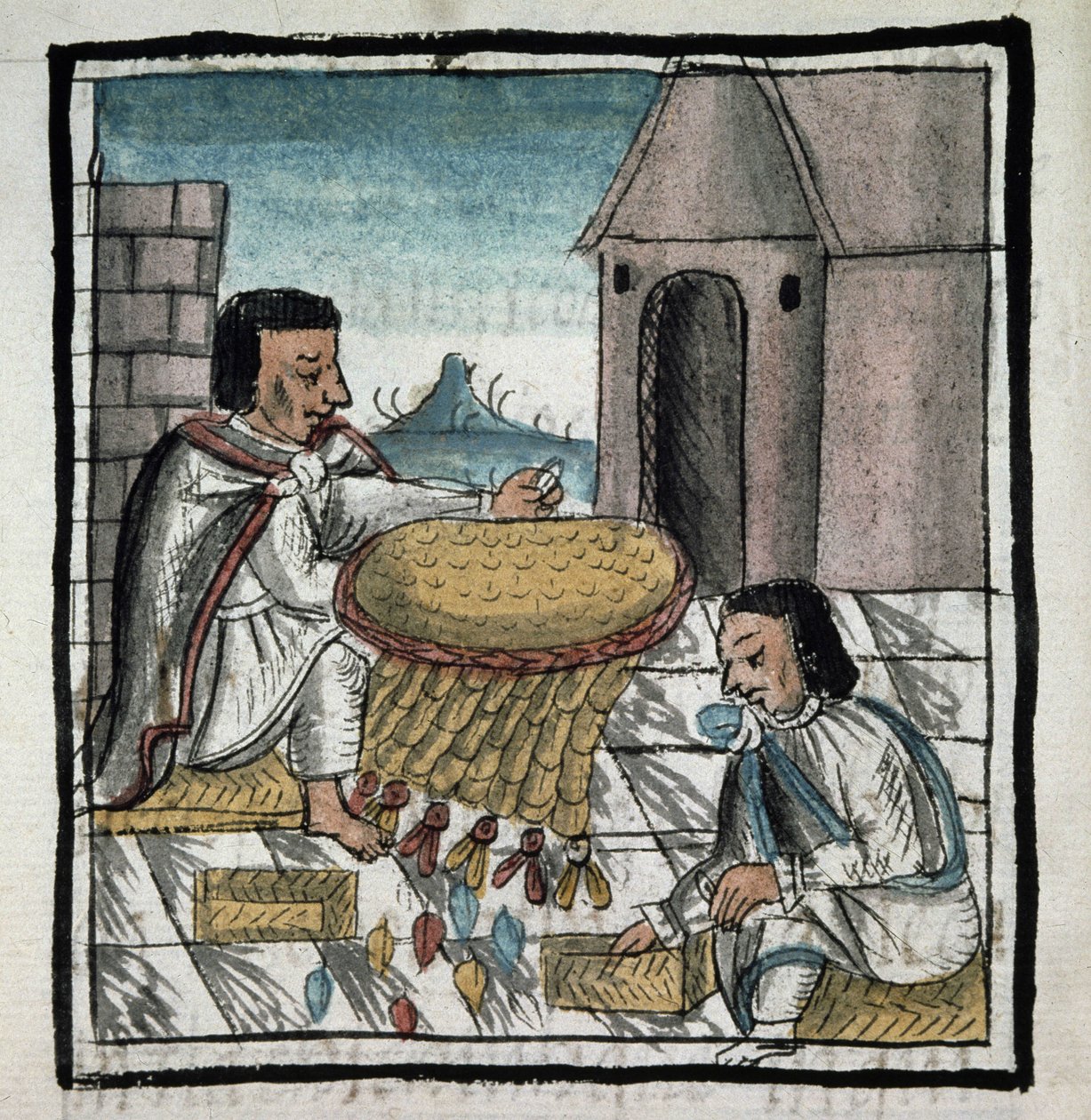 Codex de la conquête du Mexique : méthode de conservation des aliments contre la faim - Spanish School