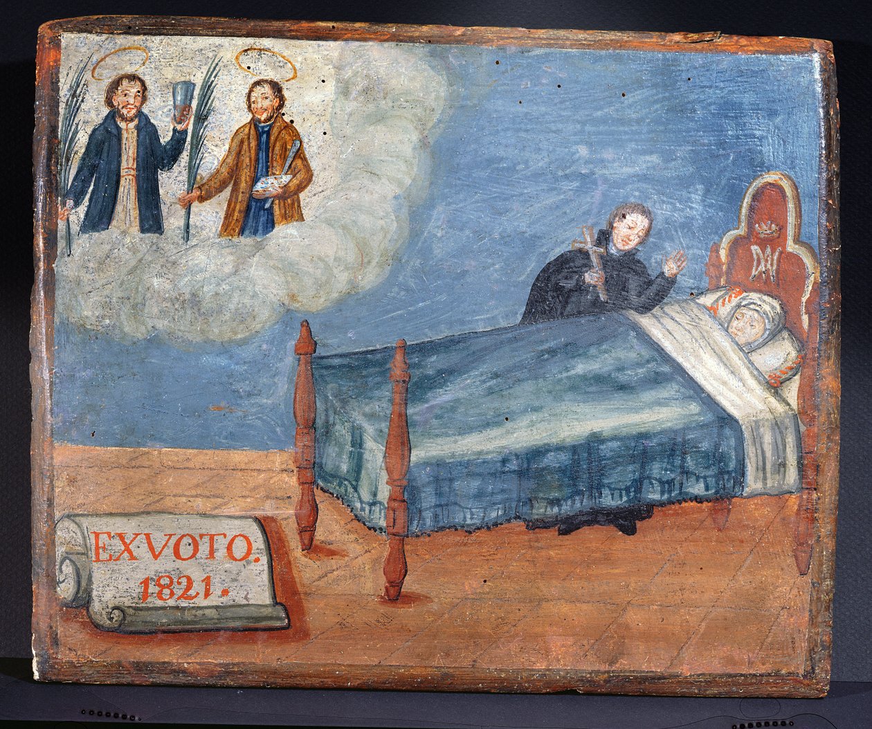 Ex Voto dédié à SS. Côme et Damien en gratitude pour la guérison d