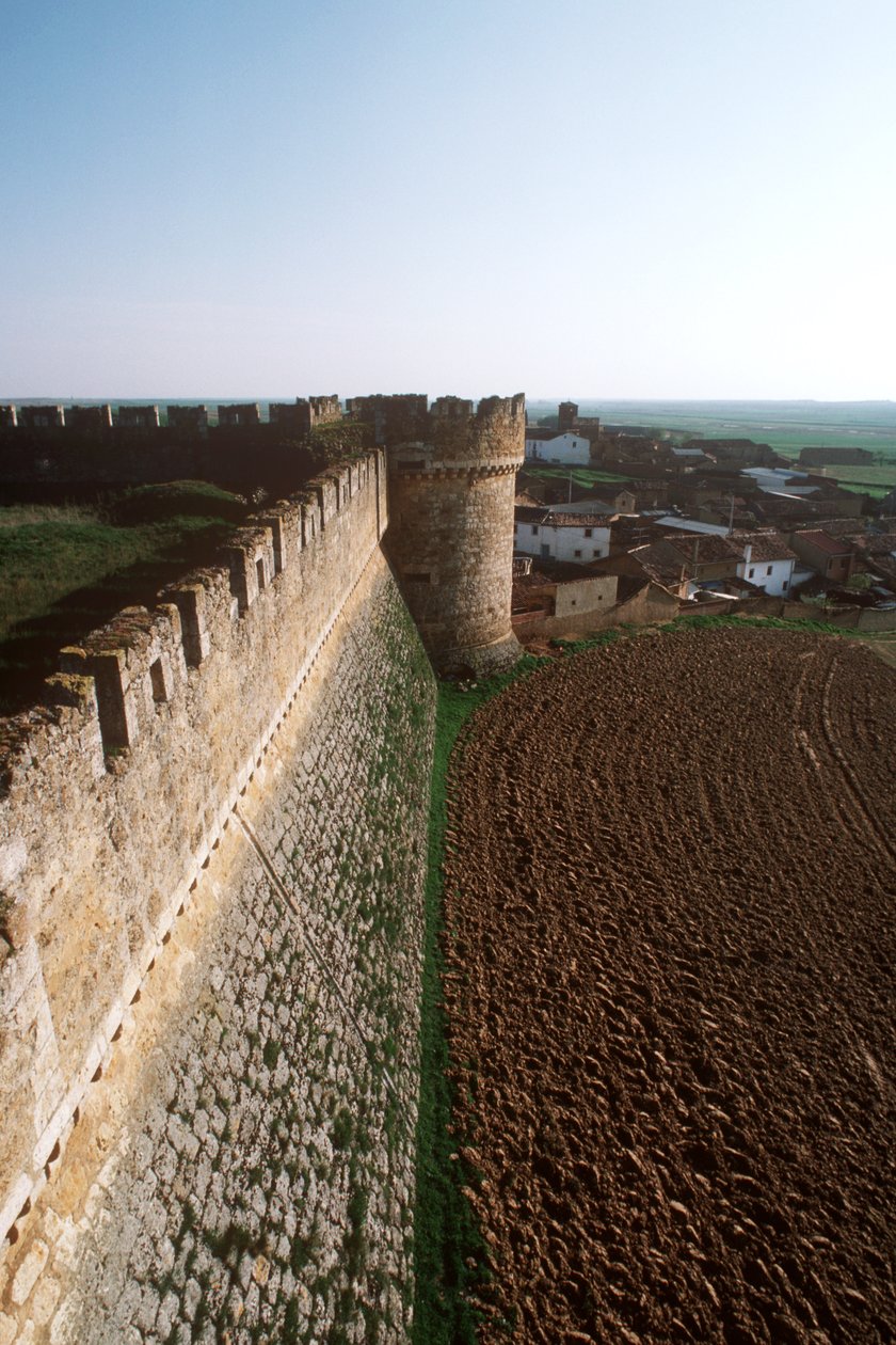 Vue des remparts - Spanish School