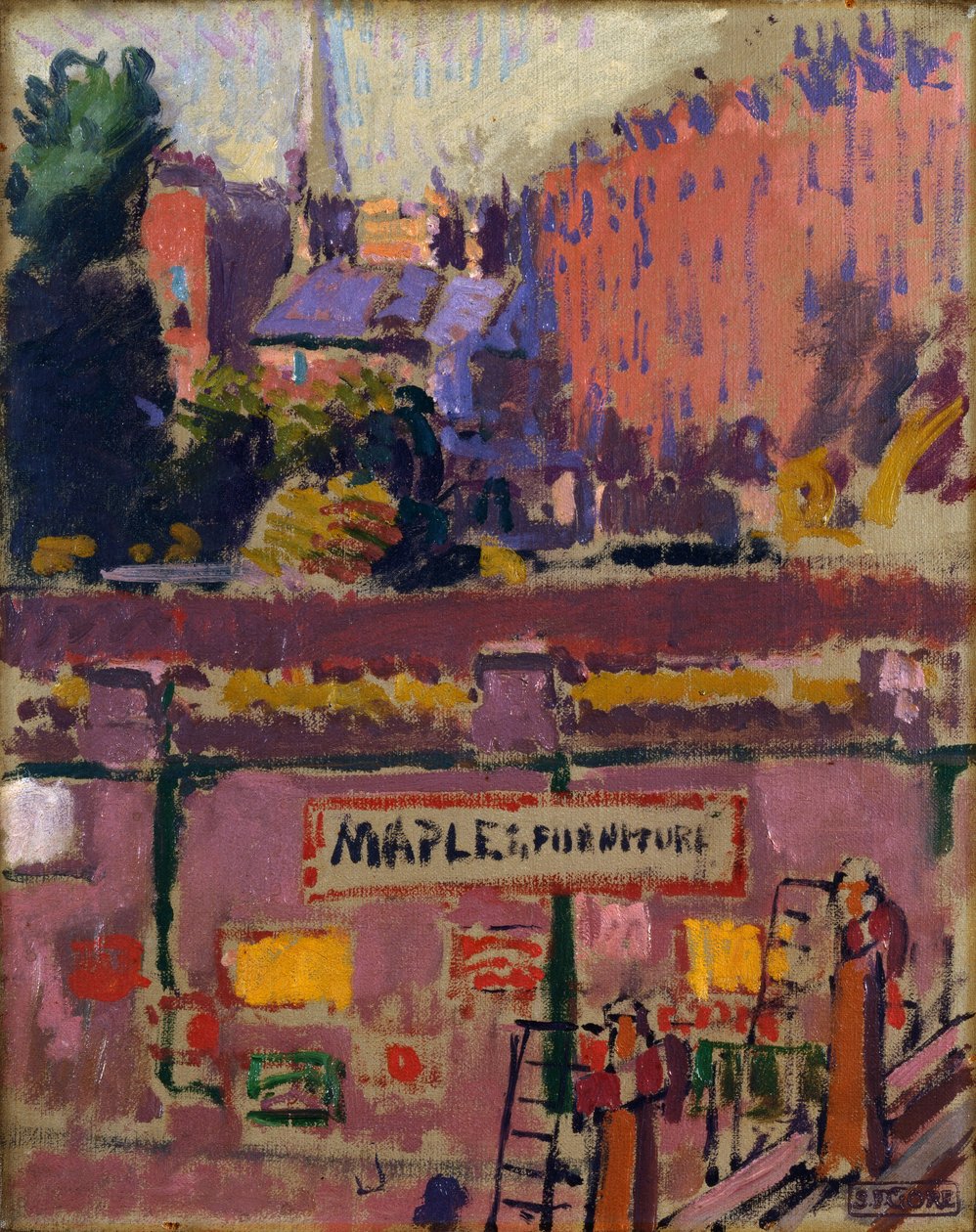 Depuis une fenêtre à Hampstead, 1911 - Spencer Frederick Gore