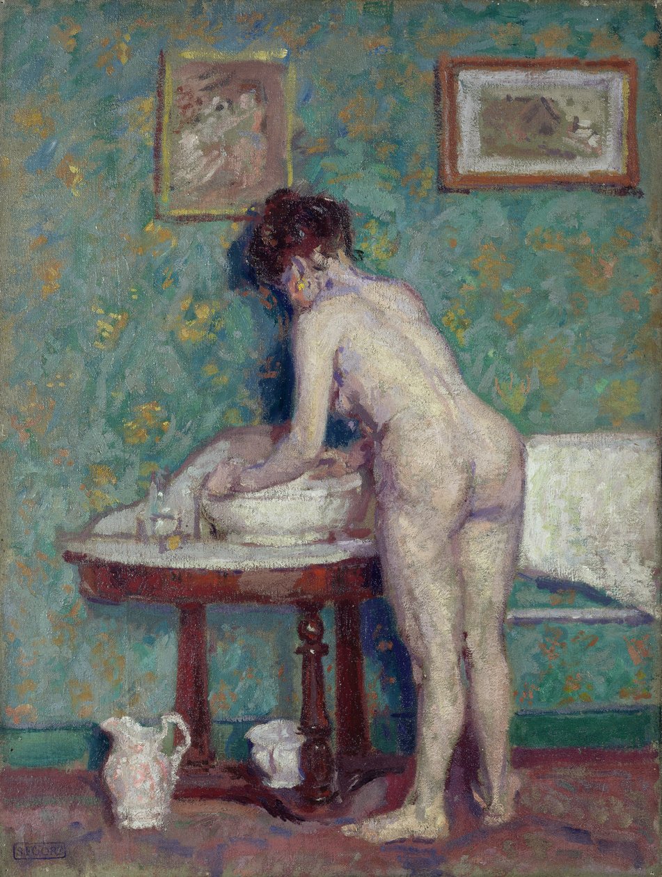 Intérieur avec Nu - Spencer Frederick Gore