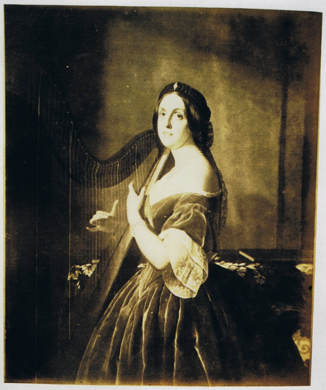 Henrietta Emma Helena de Salis (vers 1860) par Spiridone Giambardella - Spiridione Gambardella