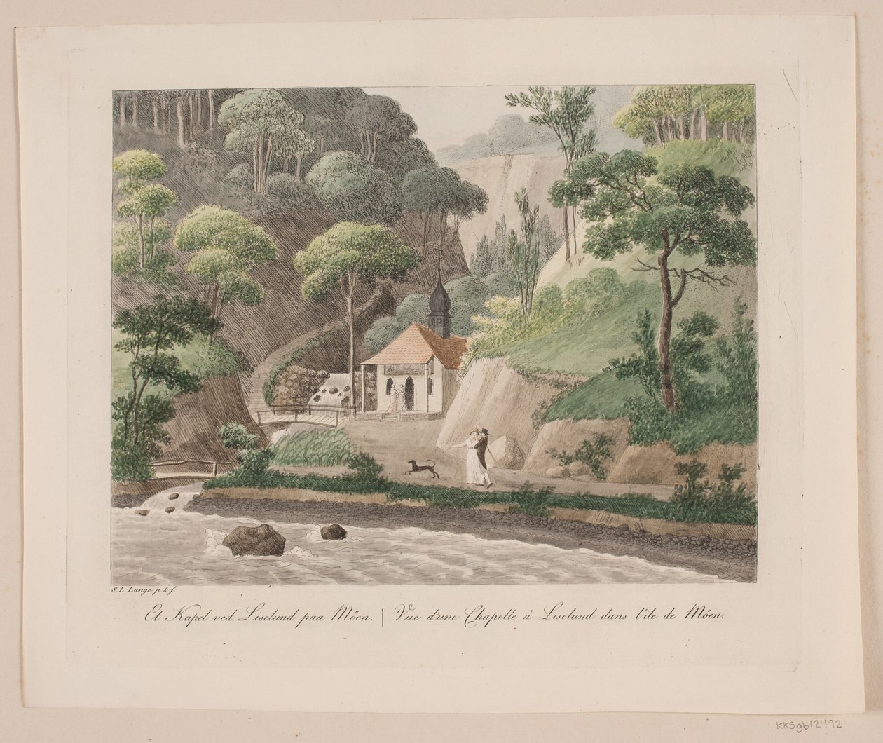 Une chapelle à Liselund sur Møn - Søren L. Lange