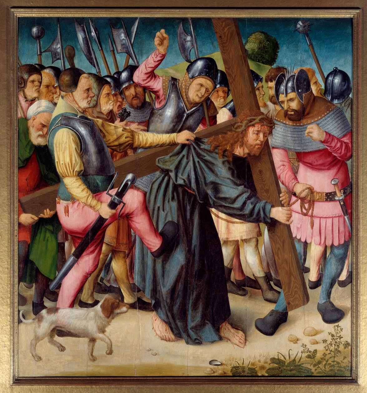 Christ montant au Calvaire (portant la croix) - St Germain des Pres master