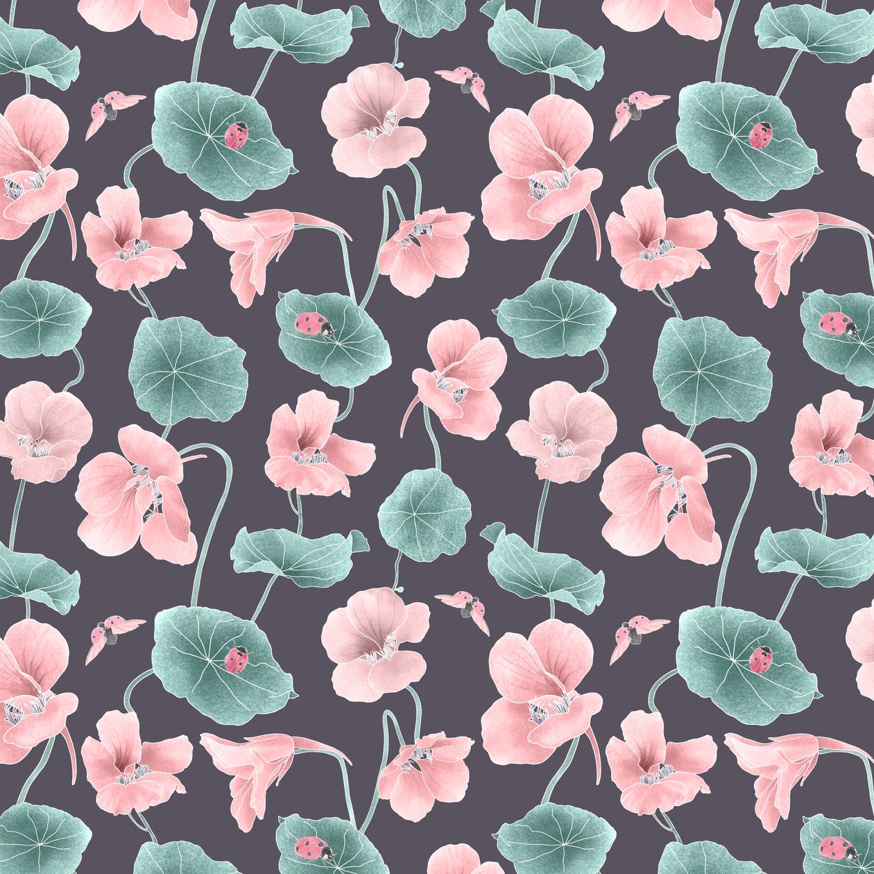 Motif de capucine coloris 1, 2020 - Stacy Hsu