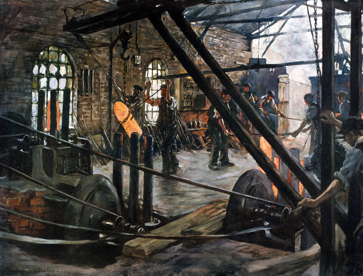 Travailleurs de coquillages - Stanhope Alexander Forbes