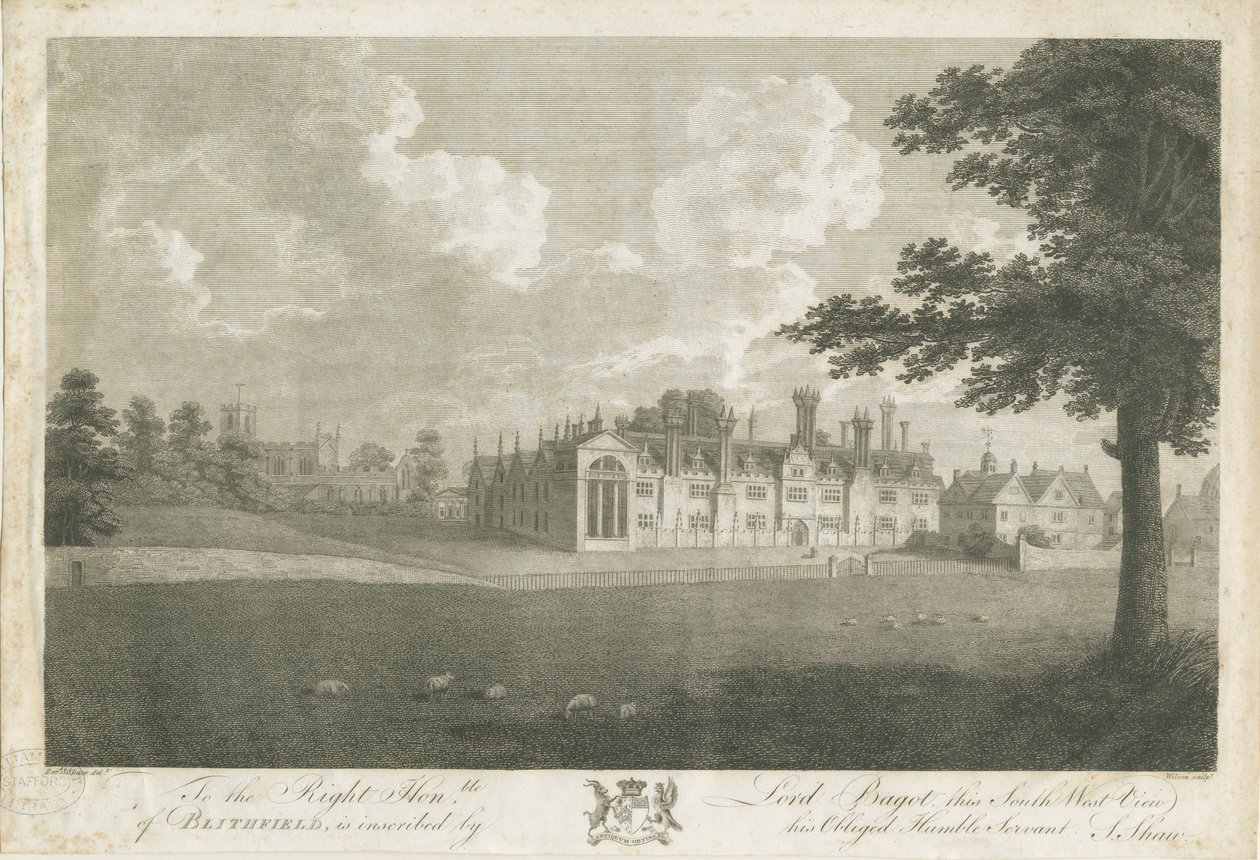 Blithfield Hall - Stebbing Shaw