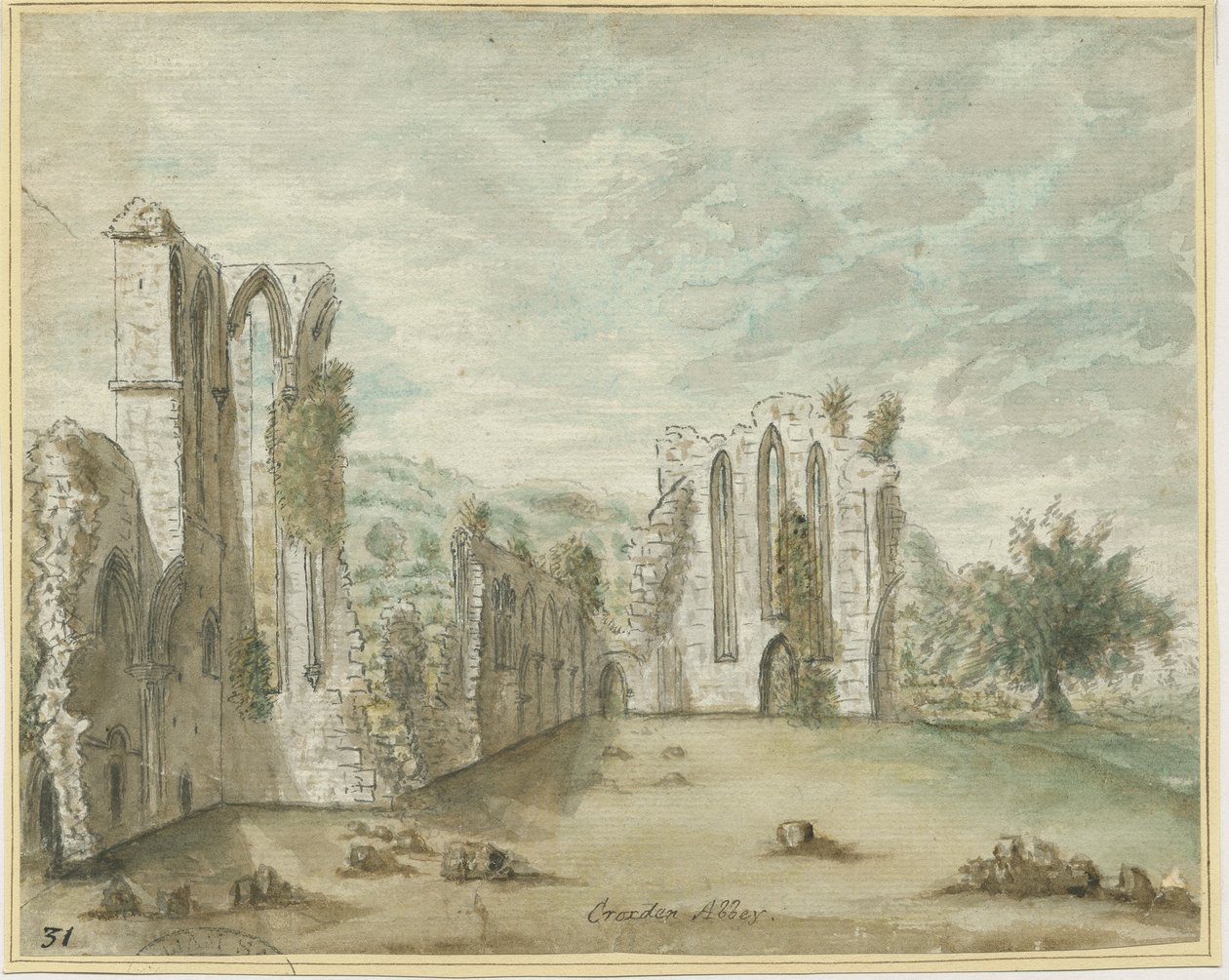 Abbaye de Croxden - Stebbing Shaw