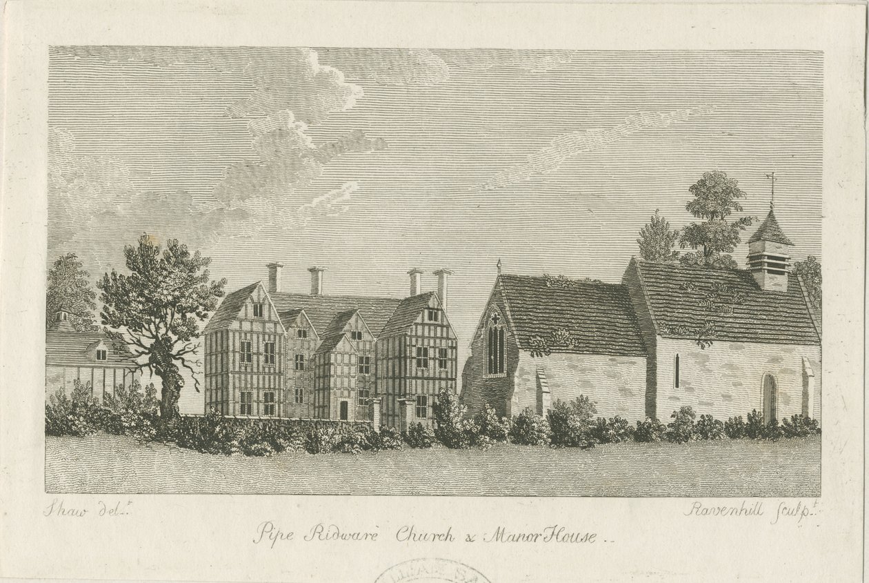 Pipe Ridware Church et Manor House - Stebbing Shaw