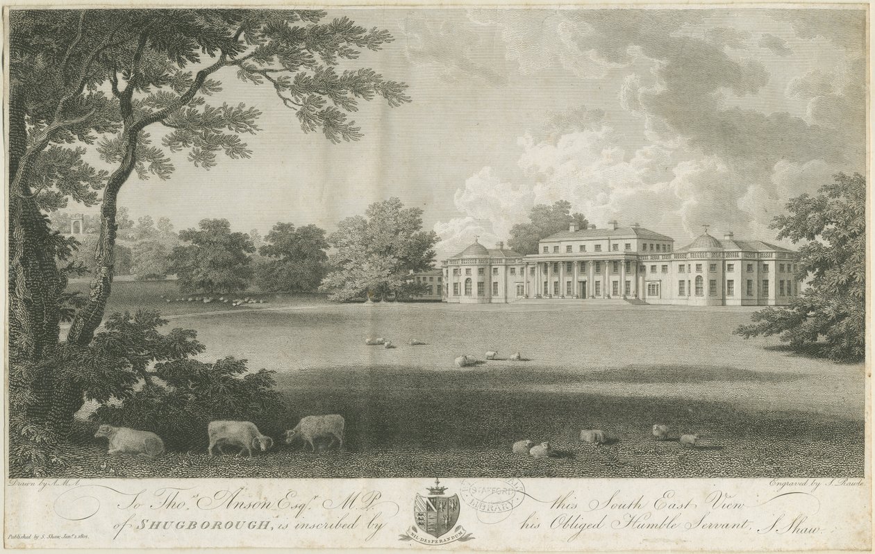 Shugborough Hall - Stebbing Shaw
