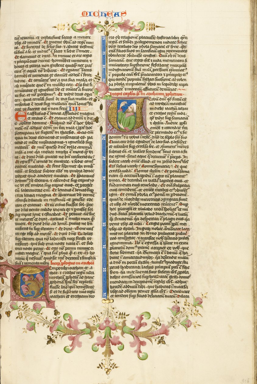 Initial V : Michée - Stefan Lochner