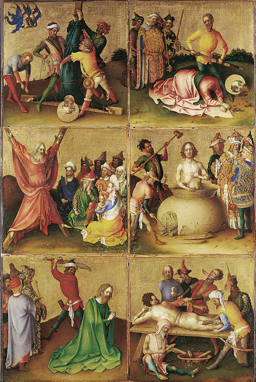Stefan Lochner - Le martyre des apôtres - Google Art Project - Stefan Lochner