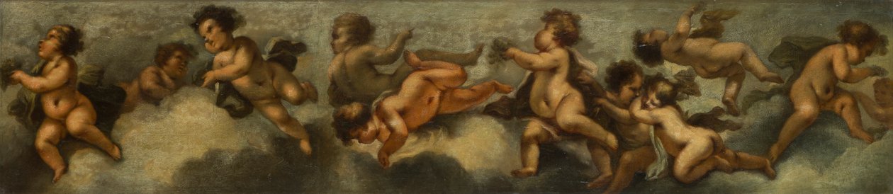 Putti se divertissant - Stefano (after) Magnasco