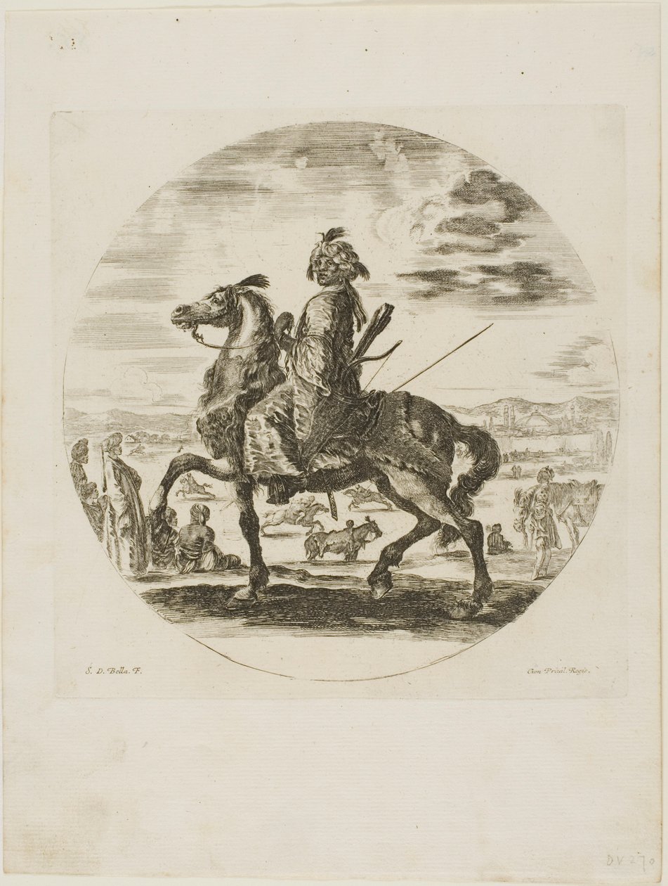Cavalier noir - Stefano della Bella
