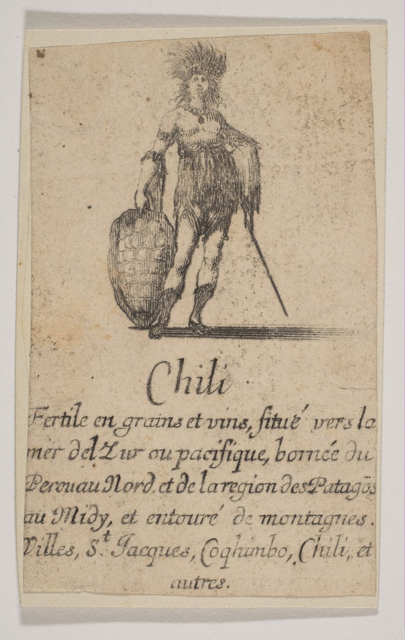 Chili, du Jeu de la Géographie - Stefano della Bella