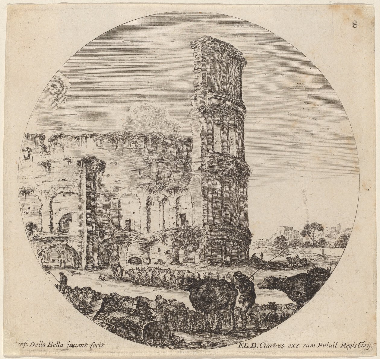 Colisée, 1646 - Stefano della Bella