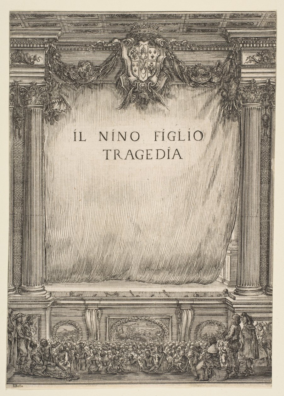 Frontispice pour Il Nino Figlio - Stefano della Bella