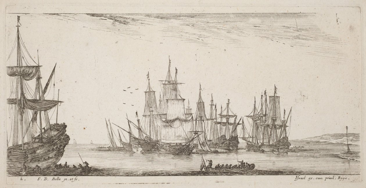 Groupe de navires - Stefano della Bella