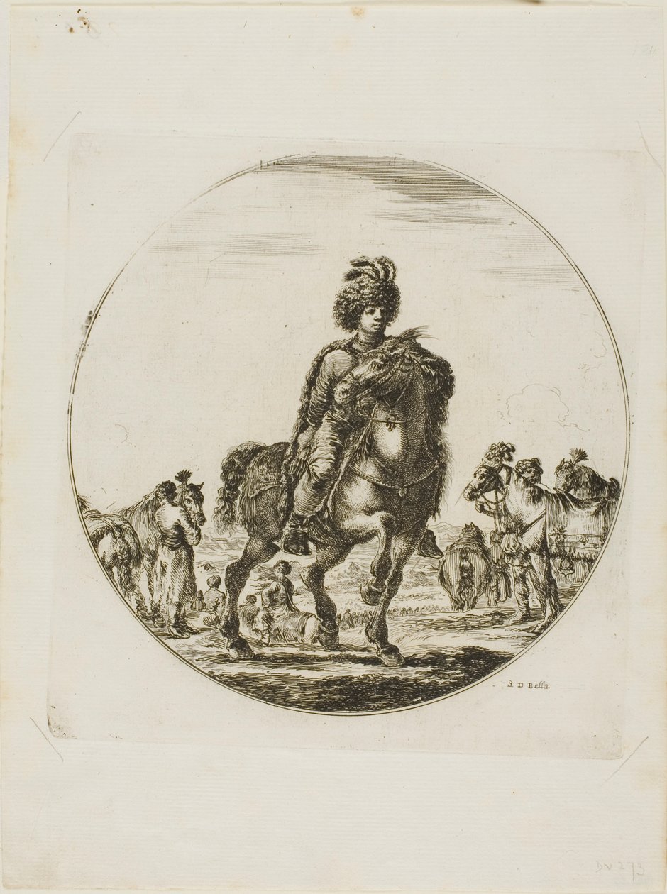 Cavalier Hongrois - Stefano della Bella