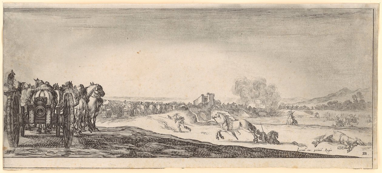section de cavalerie - Stefano della Bella