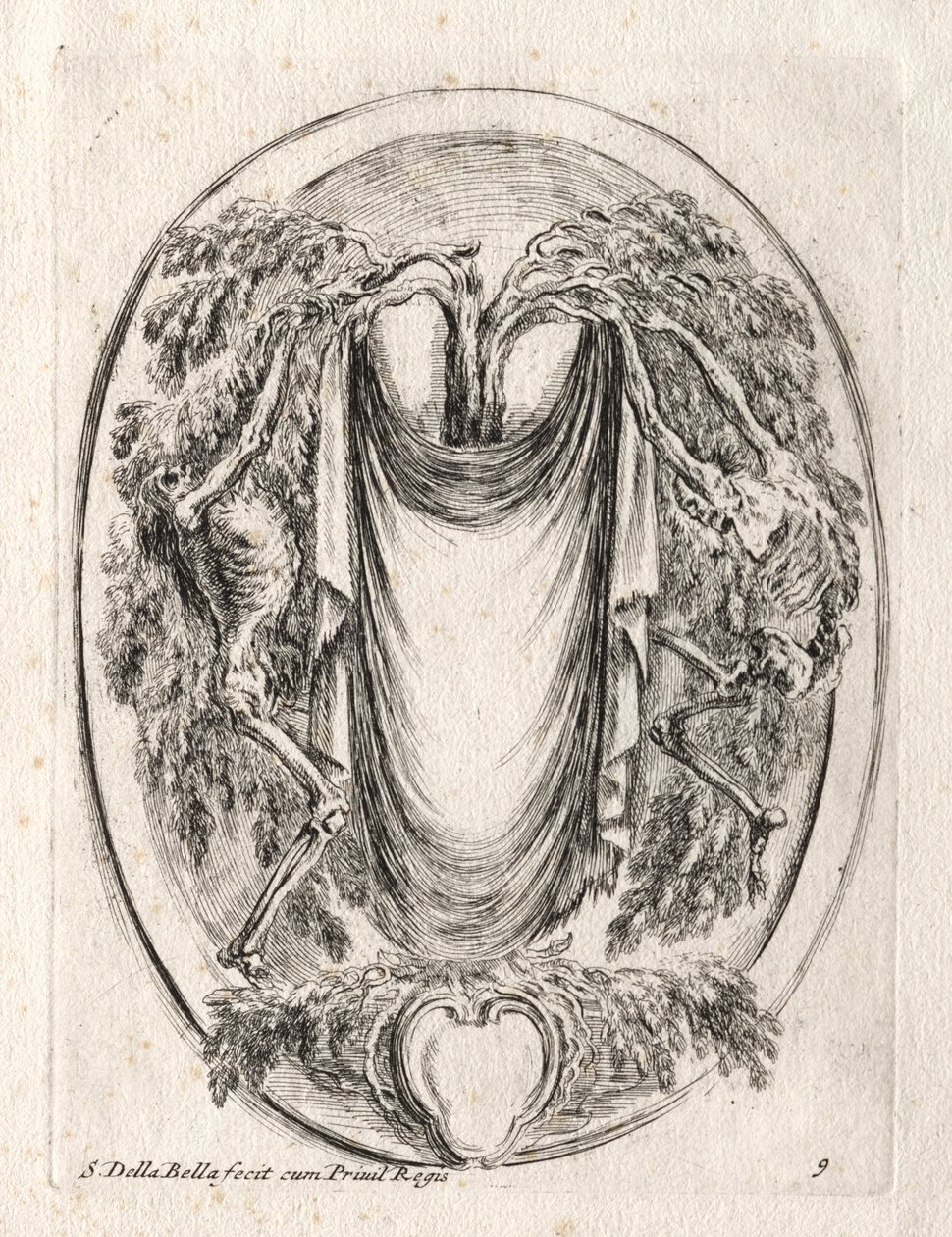 Nouveau modèle pour un cartouche - Stefano della Bella