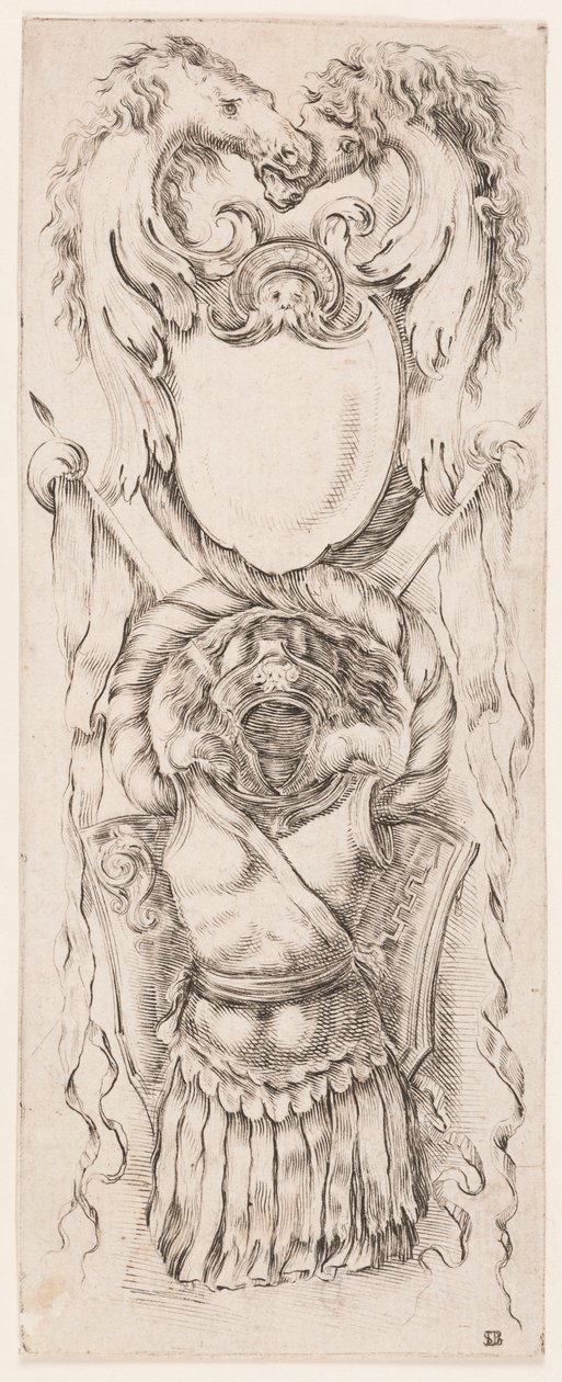 Ornamenti o Grottesche (Ornement grotesque) - Stefano della Bella