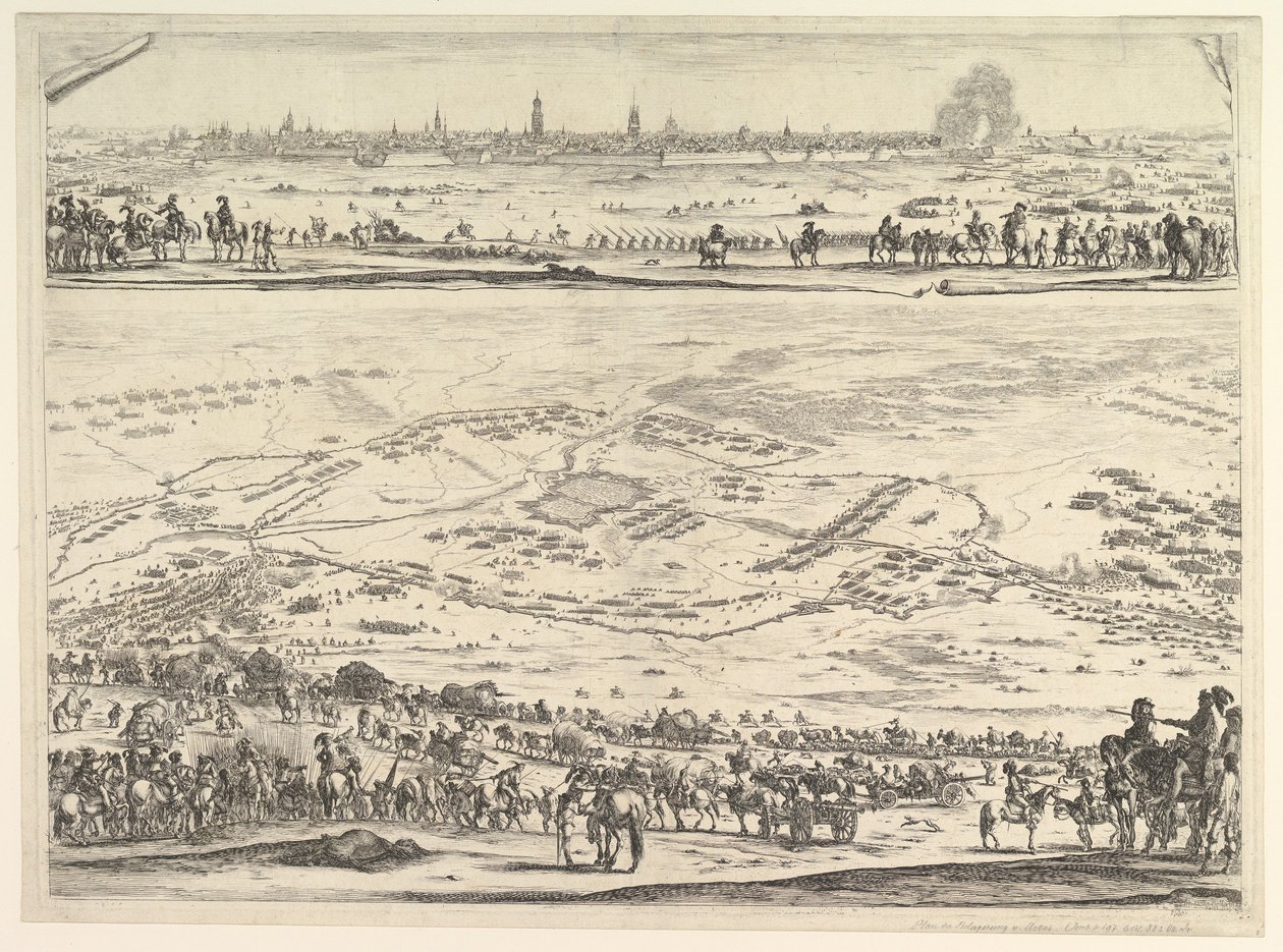 Plan et vue du siège d