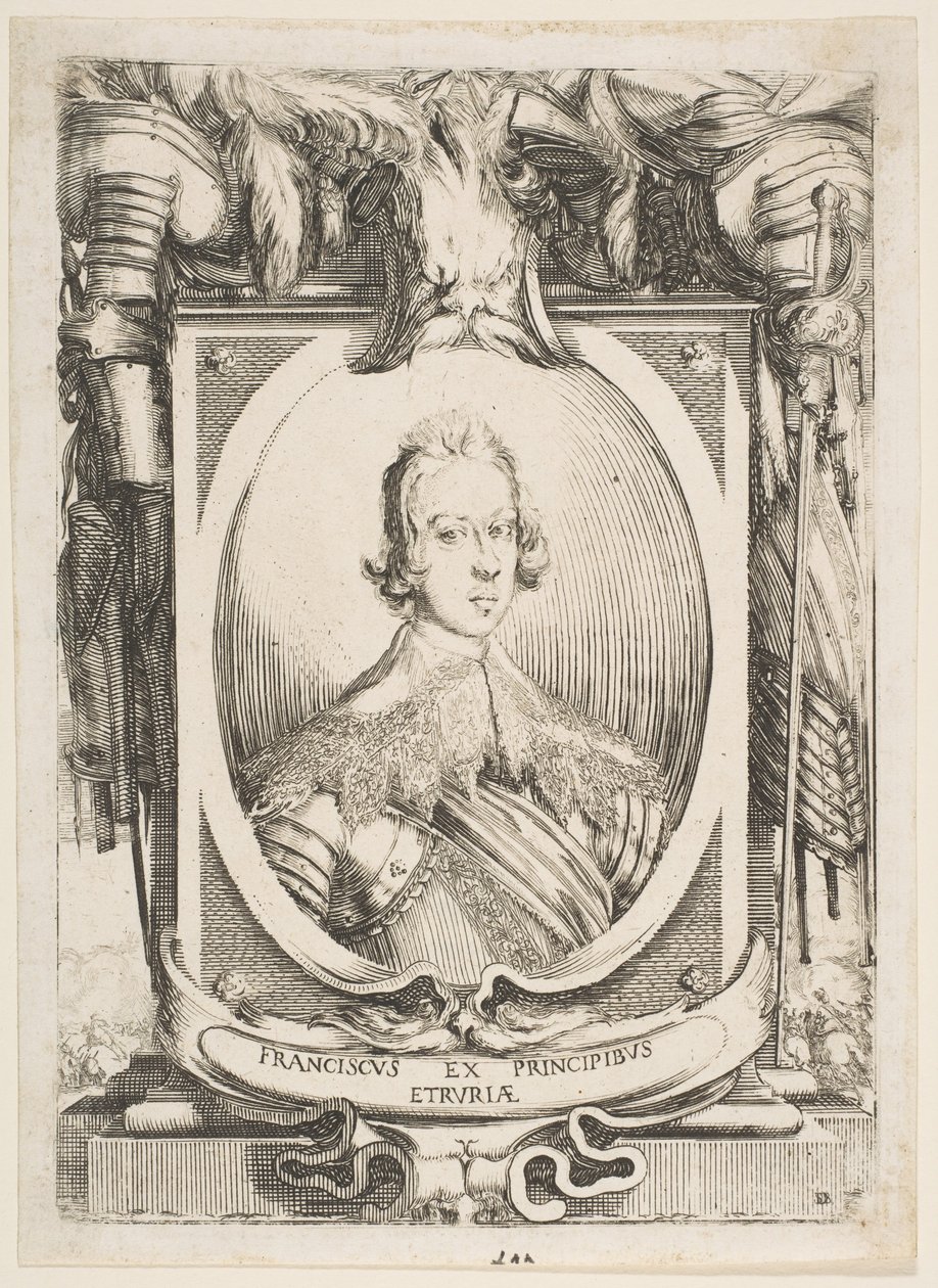 Portrait de Francesco de Medici, 1634 - Stefano della Bella