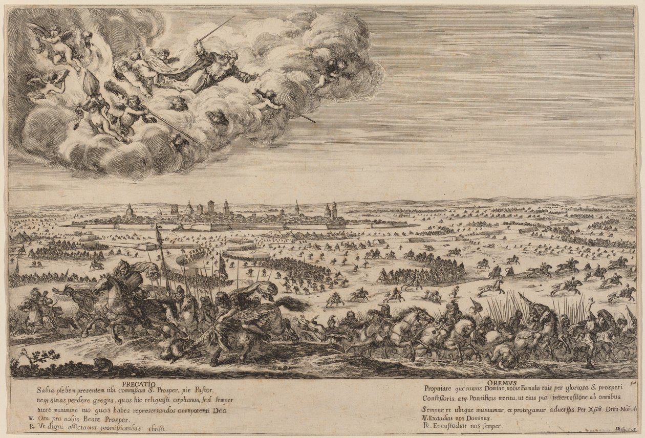 Saint Prosper, probablement 1652 - Stefano della Bella