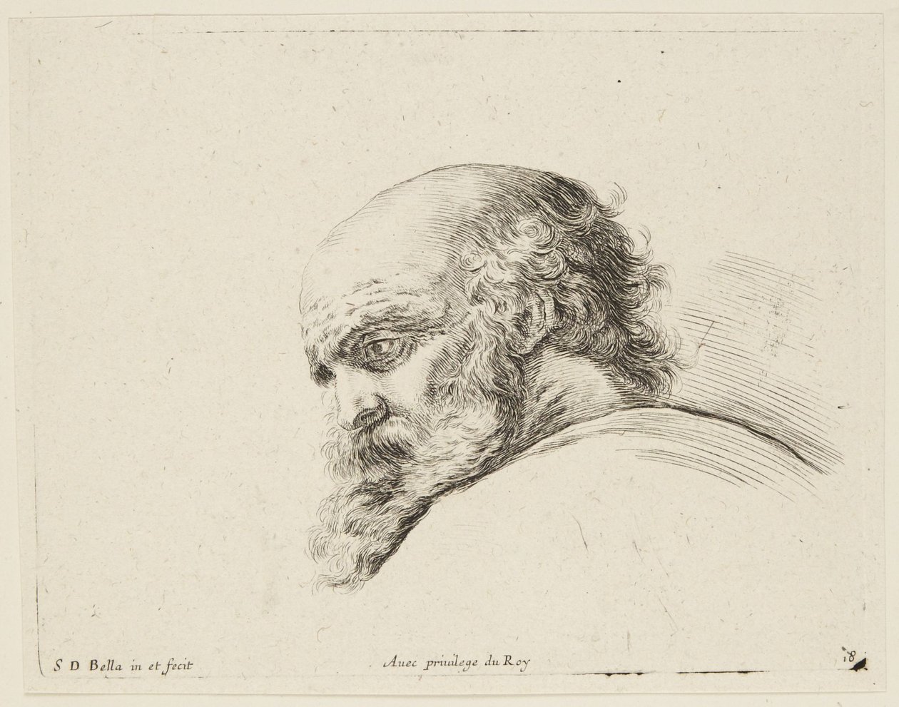 Étude (I principii del disegno, 18) - Stefano della Bella