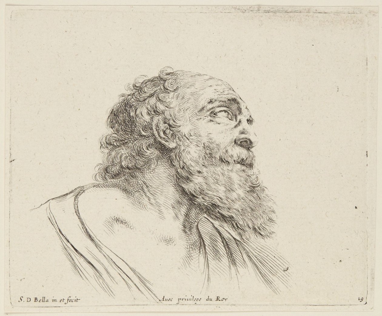Étude (Les principes du dessin, 19) - Stefano della Bella