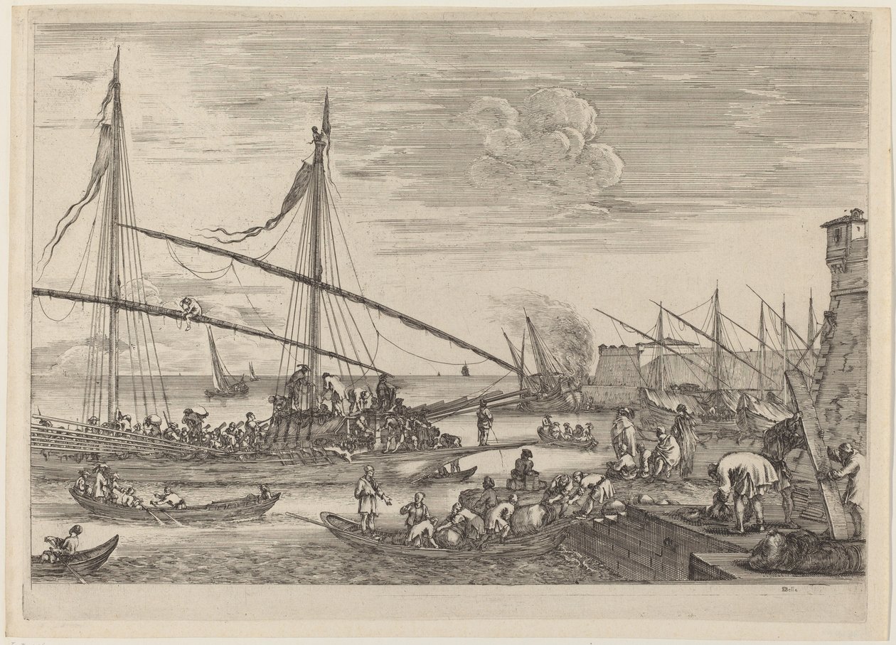 Les fortifications de Livourne - Stefano della Bella