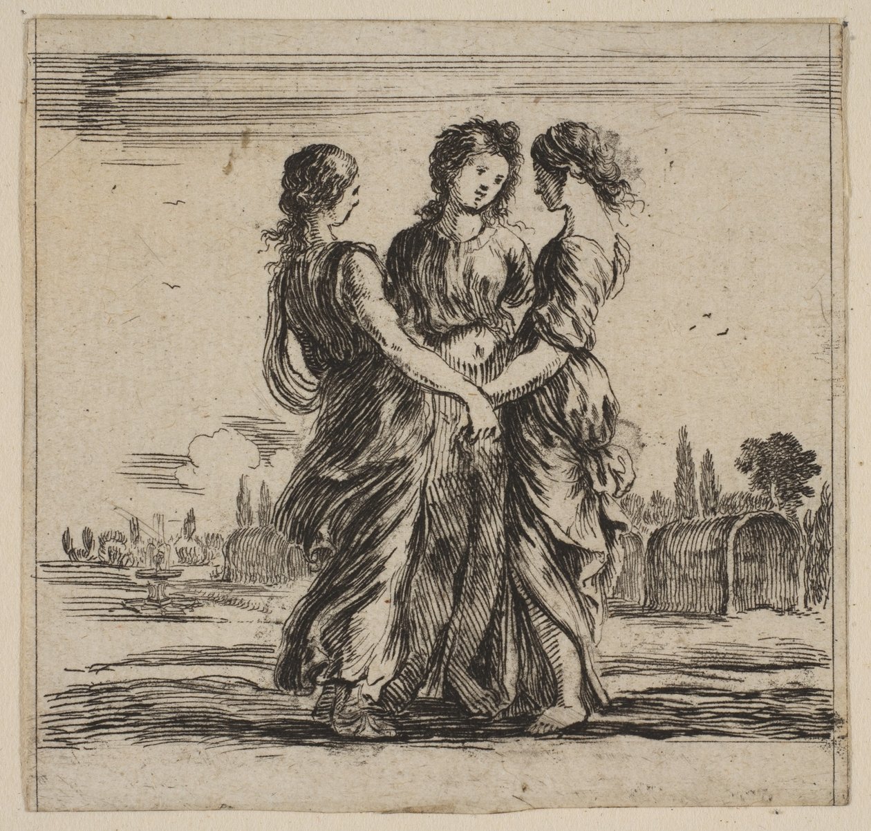 Les trois grâces, du 