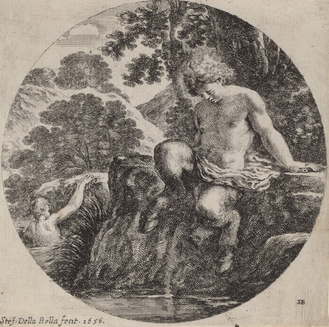 Jeune satyre au bord d