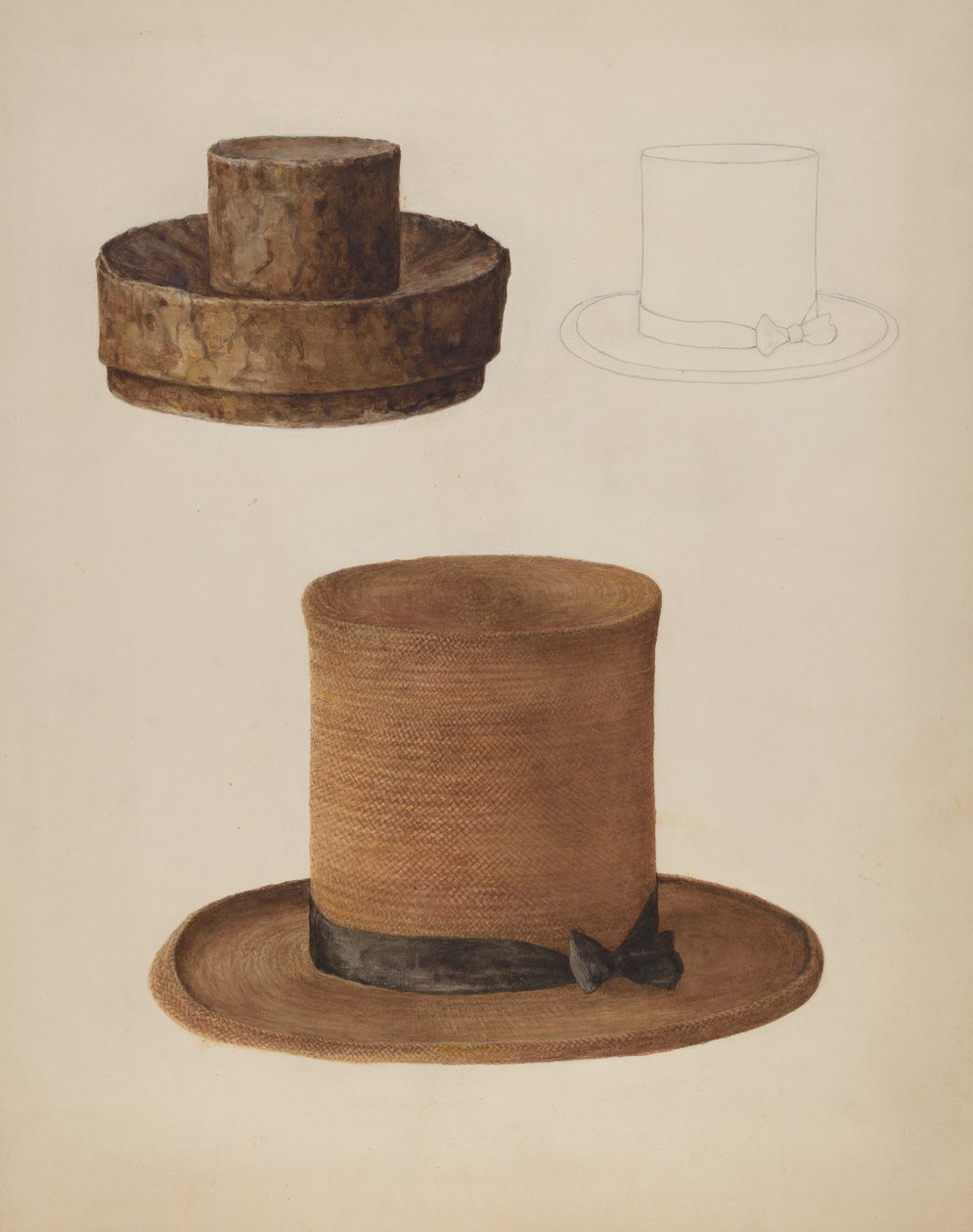 Chapeau de paille pour homme - Stella Mosher