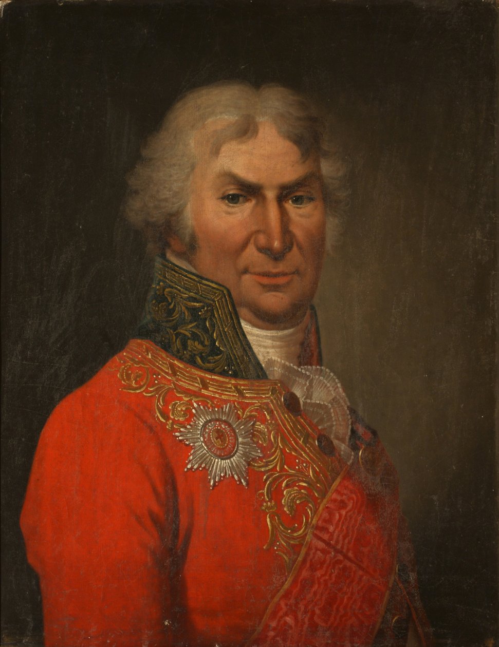 Portrait du poète Comte Dmitry Khvostov 1810-1889, vers 1808 - Stepan Semenovich Shchukin