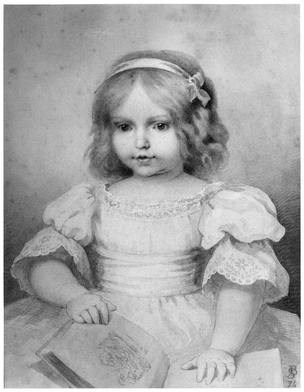 Colette âgée de 18 mois, 1875 - Stephane Baron