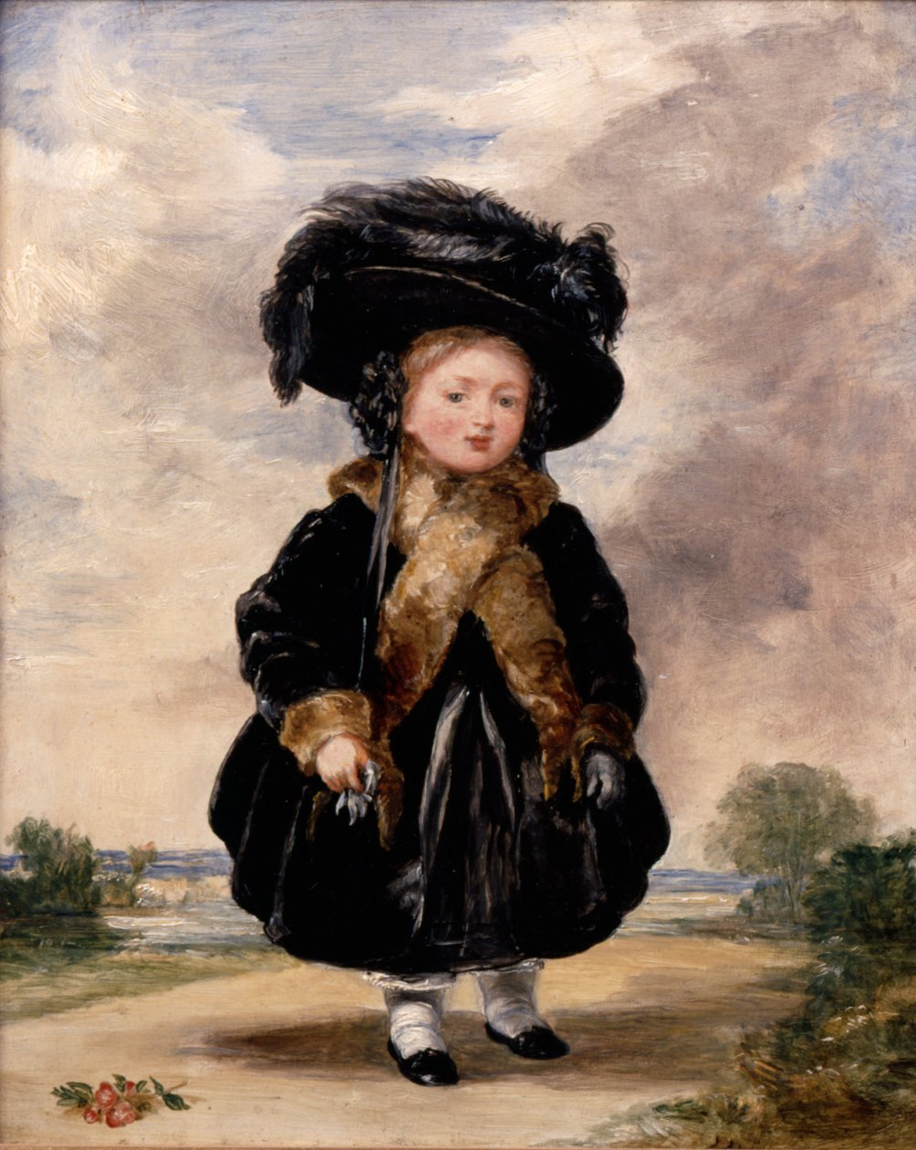 Princesse Victoria à quatre ans - Stephan Poyntz Denning