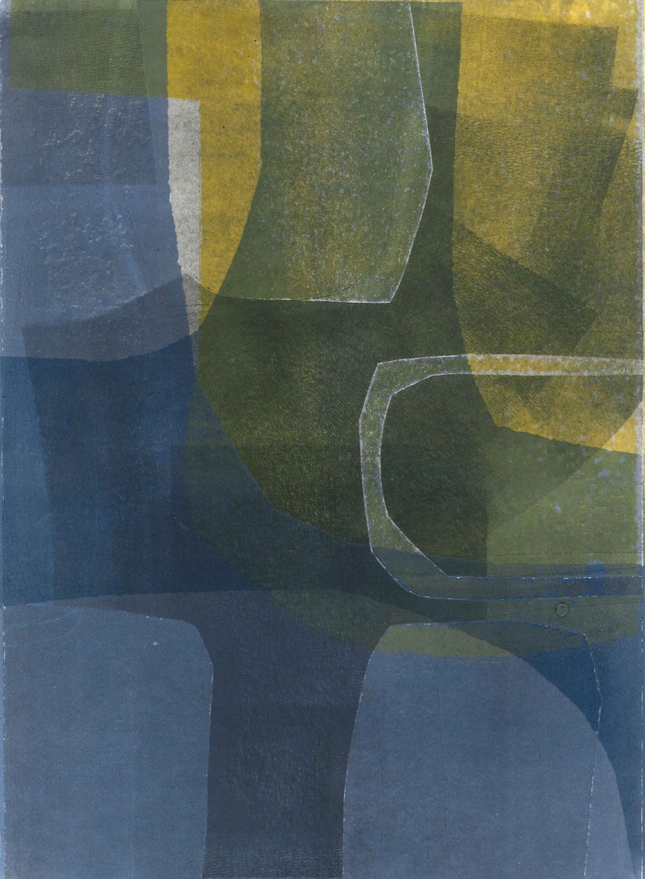 Arches Sun  Sea II, 2015 (monoprint sur papier) - Stephen Dow