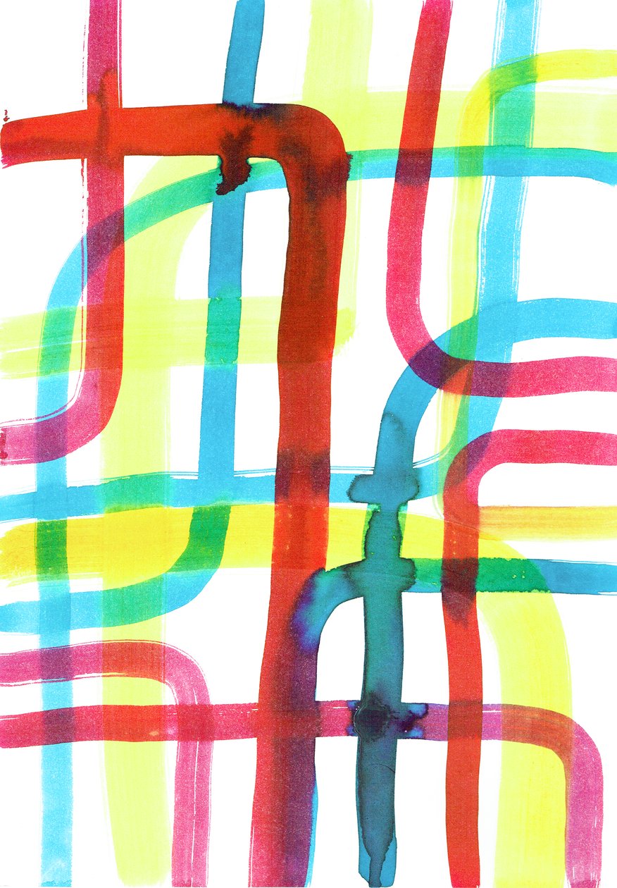 Intersection, 2016 (encre sur papier) - Stephen Dow