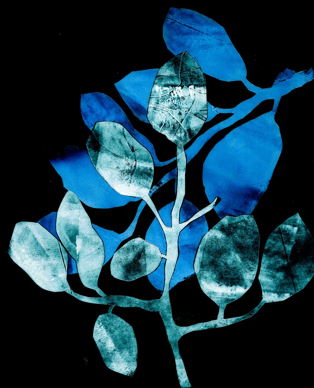Jardin nocturne, 2017 (numérique, à partir d