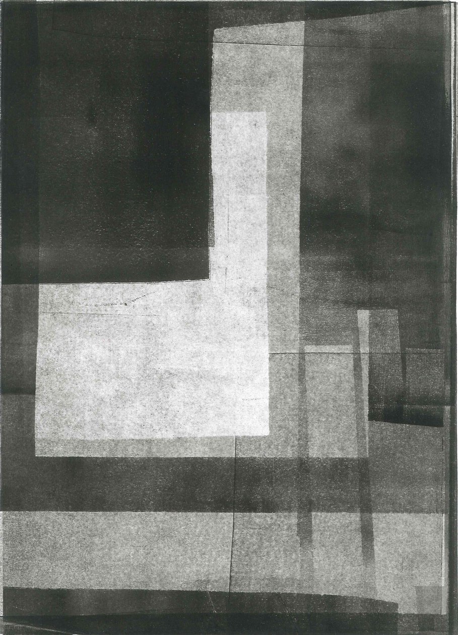 Nocturnus II, 2015 (monoprint sur papier) - Stephen Dow