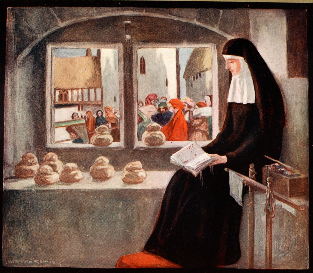 Dame Julian de Norwich, illustration de 