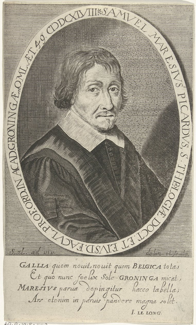 Portrait de Samuel Maresius - Steven van Lamsweerde